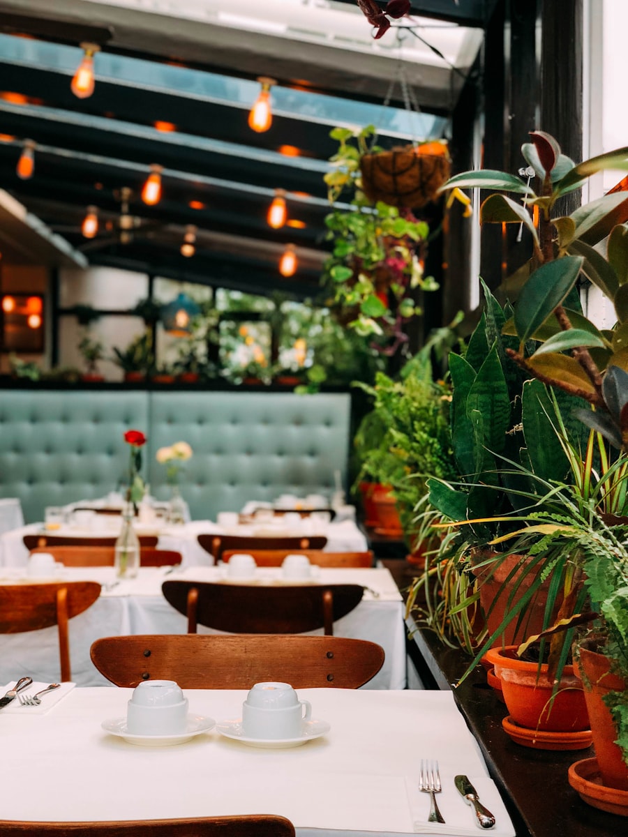 Restaurante vacio